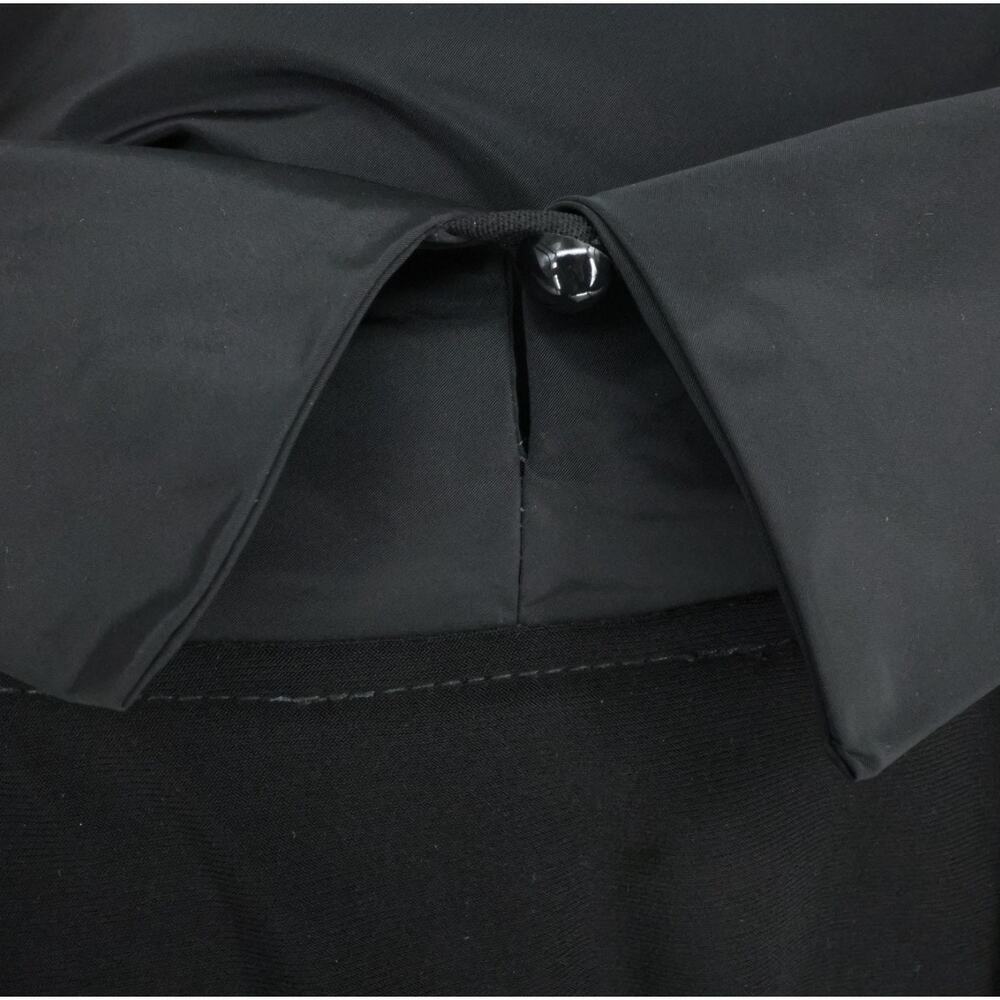 Joseph Ribkoff Dress Womens 8 Black Mixed Media Midi Front Pockets Career - Picture 10 of 14